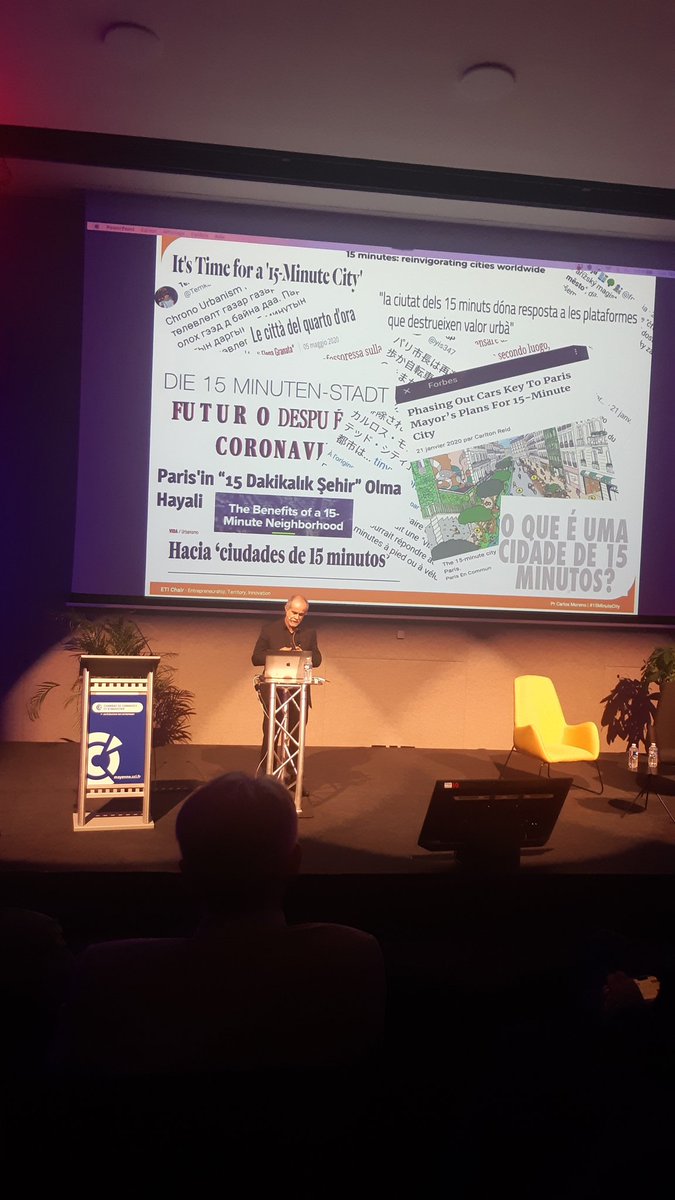 Merci à la CCI de la Mayenne de nous offrir ce beau témoignage du Pr Carlos Moreno