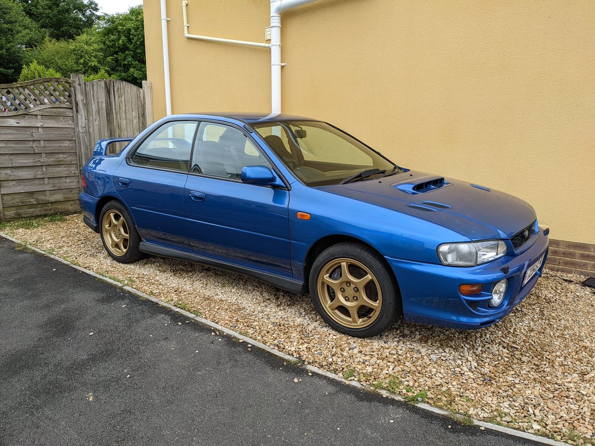 Some progress has been made on the Impreza. Some bodywork issues have been rectified and it now sports some gold wheels.
#impreza #subaru
