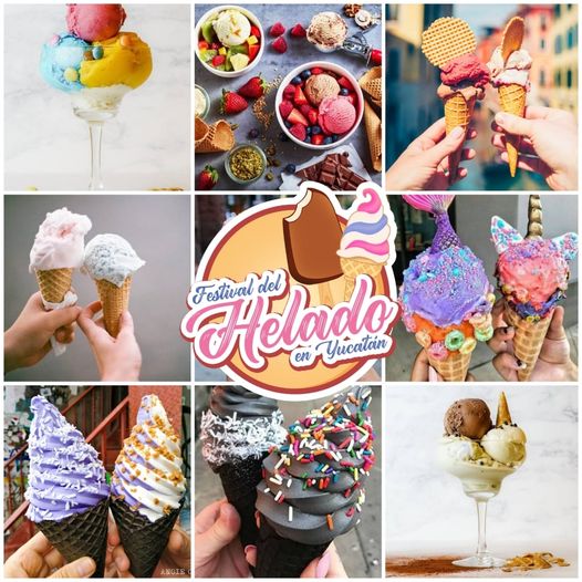 ¡Llega el Festival del Helado en Yucatán! 😍⁣⁣

Más de 40 expositores ofrecerán todo tipo de helados y variedad de postres. 🍮🍧⁣

¿Cuándo? El próximo 19 de junio en el Parque de la Paz a partir de las 10 am, justo para consentir a papá en su día. 👨