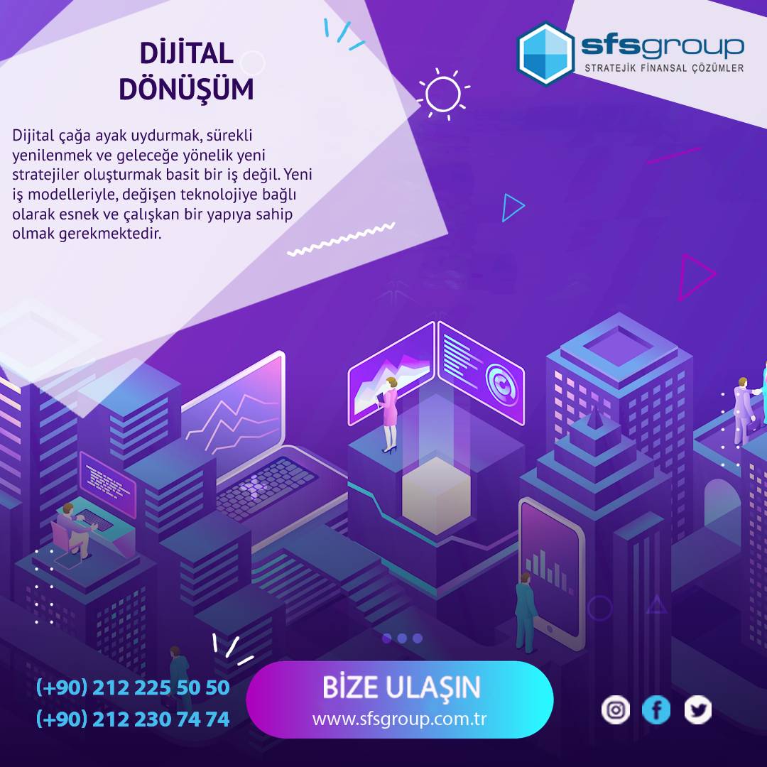 Esnek ve çalışkan bir yapıya sahip işletmelerin dijital dönüşüme adaptasyon süreci, verimlilik ve rekabet konusunda avantaj sağlar.

☎️ 0212 225 50 50
☎️ 0212 230 74 74
🌎 sfsgroup.com.tr/Tr

#dijitaldönüşüm #dijitalçağ #sfsgroup #sfsgroupyönetimdanışmanlık