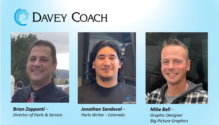 We are excited to see Brian Zappanti promoted and a few new employees to help out our busy company!  Good stuff!