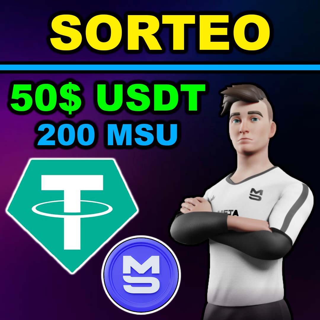 CriptoDrake's tweet photo. 🎁 SORTEO DE 50$ USDT Y 200 TOKENs MSU💲🎁

CONDICIONES:
- Seguir esta cuenta y la de @MetaSoccer_EN 
- Dar RT a este tweet
- Dejar un like y comentario en este vídeo: https://t.co/S5bbIAFdTx
- Suscribirse al canal (Criptodrake)

Fin:  Lunes 30 de mayo, 23:00 UTC.
#Metasoccer https://t.co/VxZyp9vz8X