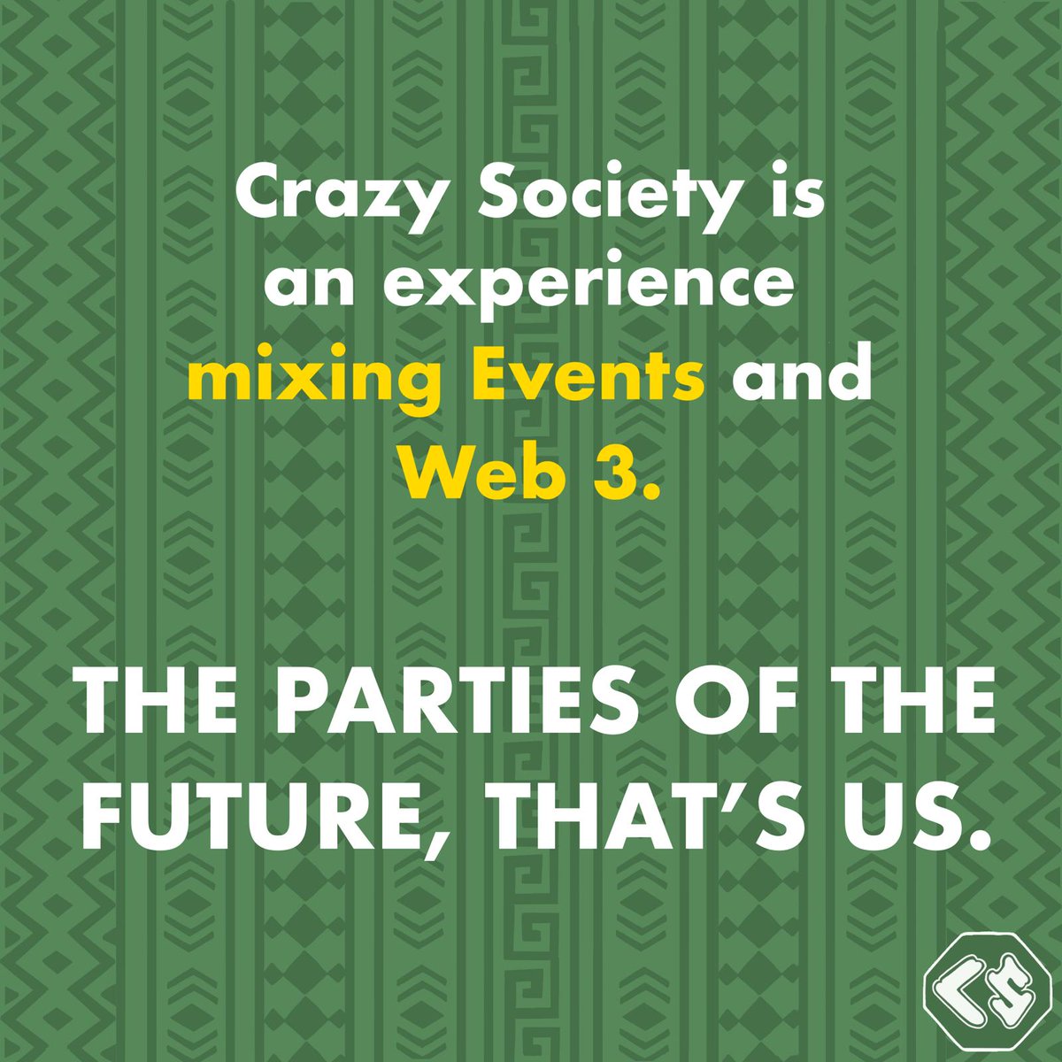 CrazySociety_'s tweet photo. What is Crazy Society ?
A crazy web 3.

❤️+ RT + tag your crazy frens

#NFTs #NFTdrop #Whitelists https://t.co/SIKPByQIpU