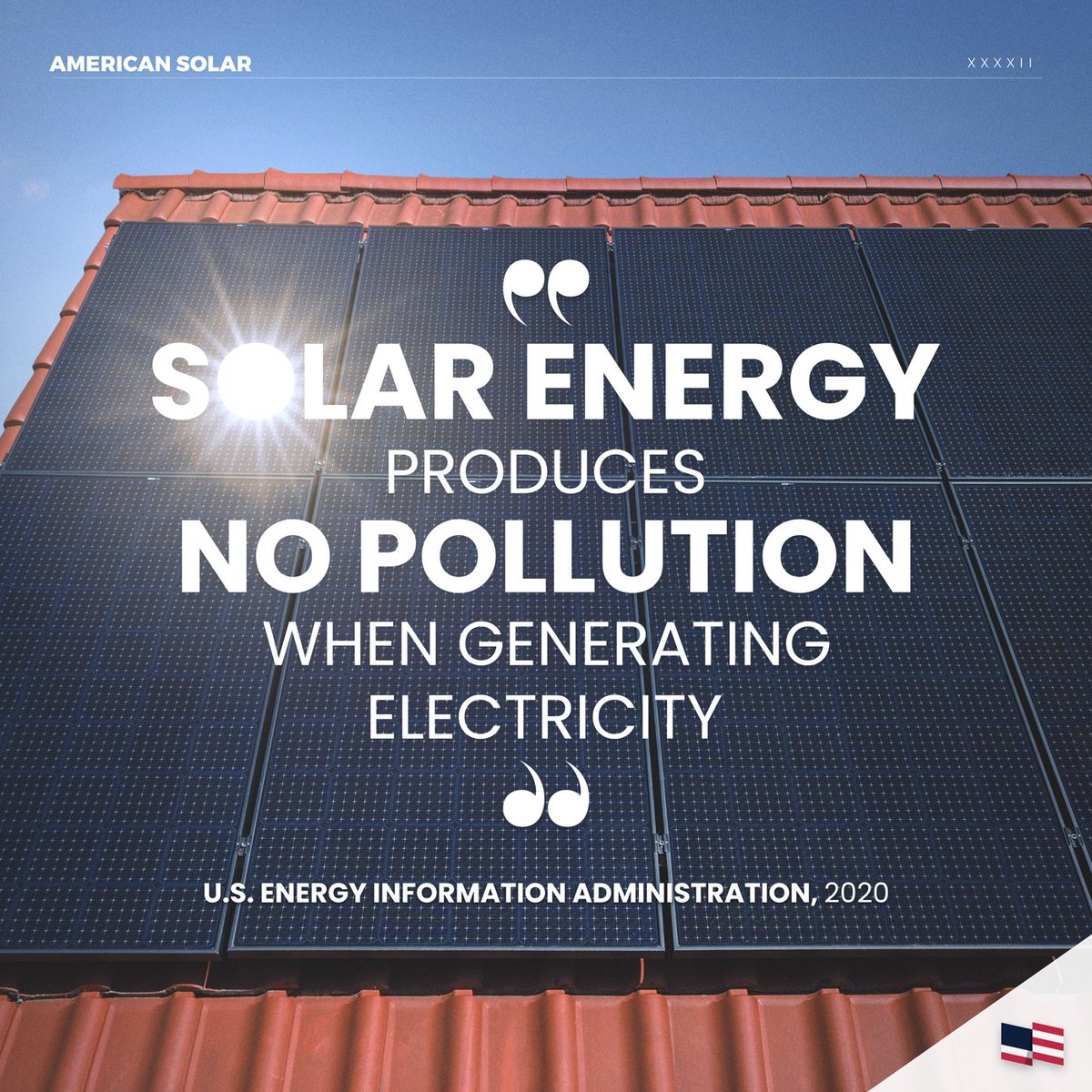 AmericanSolar_'s tweet photo. "Did you know that solar energy produces NO pollution when generating electricity?
From @EIAgov, 2020
#AmericanSolar #gosolar #solarenergy #solarpurchase #installsolar" https://t.co/X3mOakrO9V