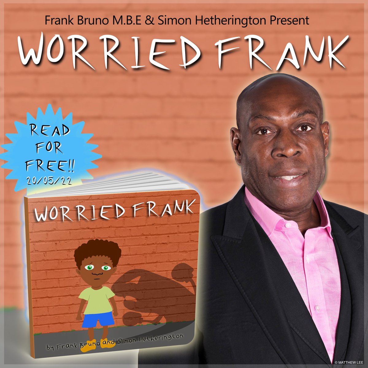 frankbrunoboxer's tweet image. Our book will be able to be read by schools, children, parents etc completely for FREE! 
We hope in some small way we can help young minds better understand the importance of good mental health. 
simonhetherington.com/worriedfrank