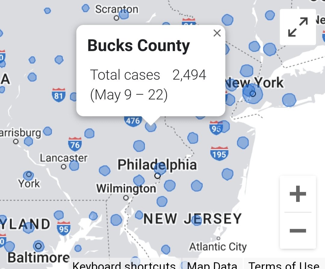 79dca06abc214c2's tweet photo. @AlexHolleyFOX29 @MikeFOX29 @KarenFox29 Please address the raising covid numbers in Bucks County 🙏 Came out of labcorp today &amp; a man said, I don't need to wear a mask, covid is over. Had to show him the statistics. ITS BACK &amp; A NEW STRAIN.
Lots of teens getting it around here. https://t.co/YIvPLeyuZ8