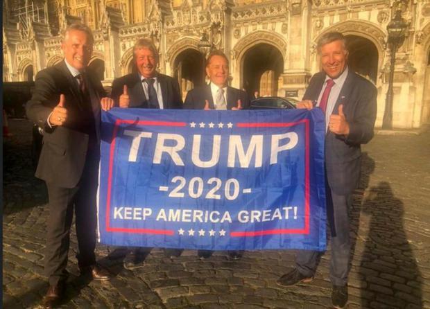 GMcK2012's tweet photo. DUP: "American politicians should keep their nose out of politics here"

Also DUP politicians... https://t.co/fEgFLA57GE