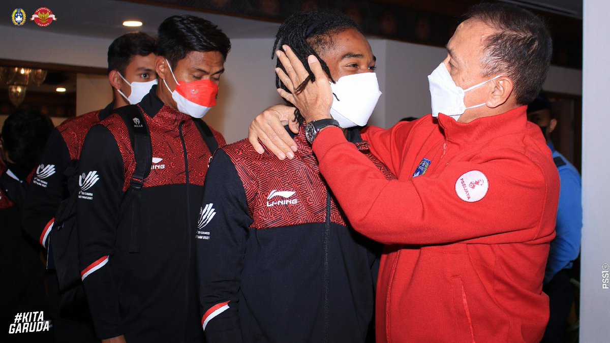 PSSI's tweet photo. Welcome back, Garuda Muda! ❤️🇮🇩

#KitaGaruda #MeraihImpian https://t.co/UlucQXHvHv