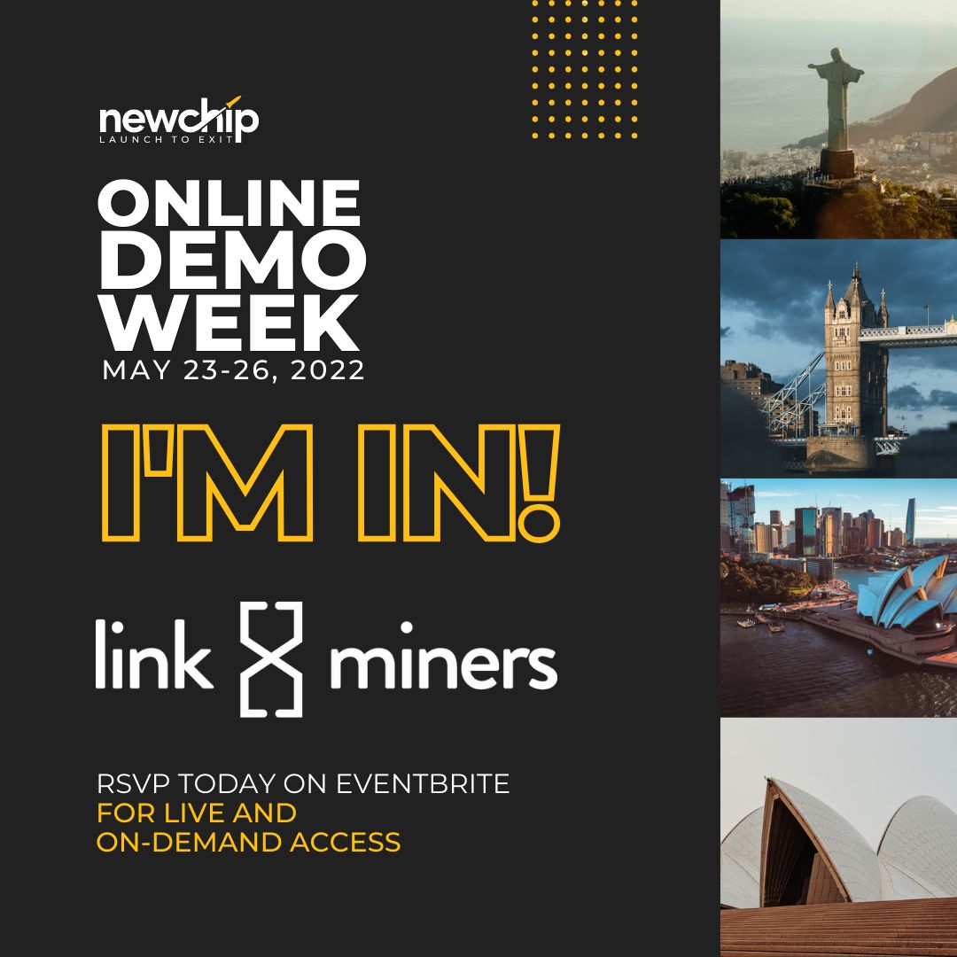 We're about to pitch at <a href="/NewchipCo/">Newchip Accelerator</a>'s Demo Week! We'll be sharing our pitch to gather feedback, learn from leaders and connect with investors. Join us on Wed. at 10:30AM (UTC -5). Register here: lnkd.in/es_Hgqeb

#NewchipDemoWeek #Pitchdeck #Fundraising #Founder #Linkminers