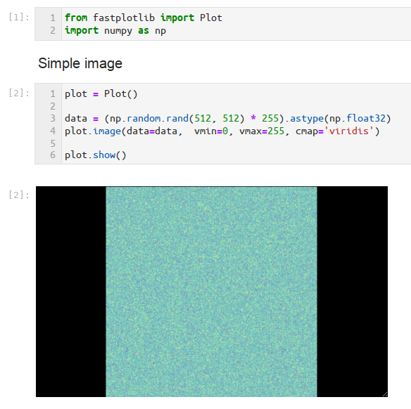 fastplotlib update! This weekend I simplified things so it's as simple at matplotlib!

See the new and update example for more info: github.com/kushalkolar/fa…