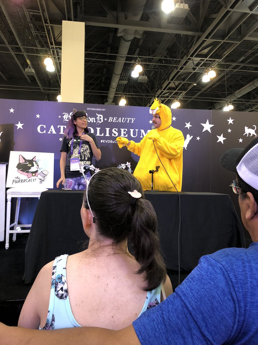 alanmyching's tweet photo. I’m bringing my Cat Tarot deck to #StarWarsCelebration I got it at CatCon2019, the last convention I was able to attend. I just know it’ll bring good energy with me. #IAmOneWithTheForce https://t.co/bMPOBiJH1A