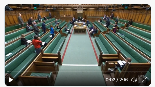 MartinBarrow's tweet photo. Few MPs bothered to turn up to debate their 'once in a lifetime' review of the care system for children and young people. https://t.co/z8V3PwVv9D