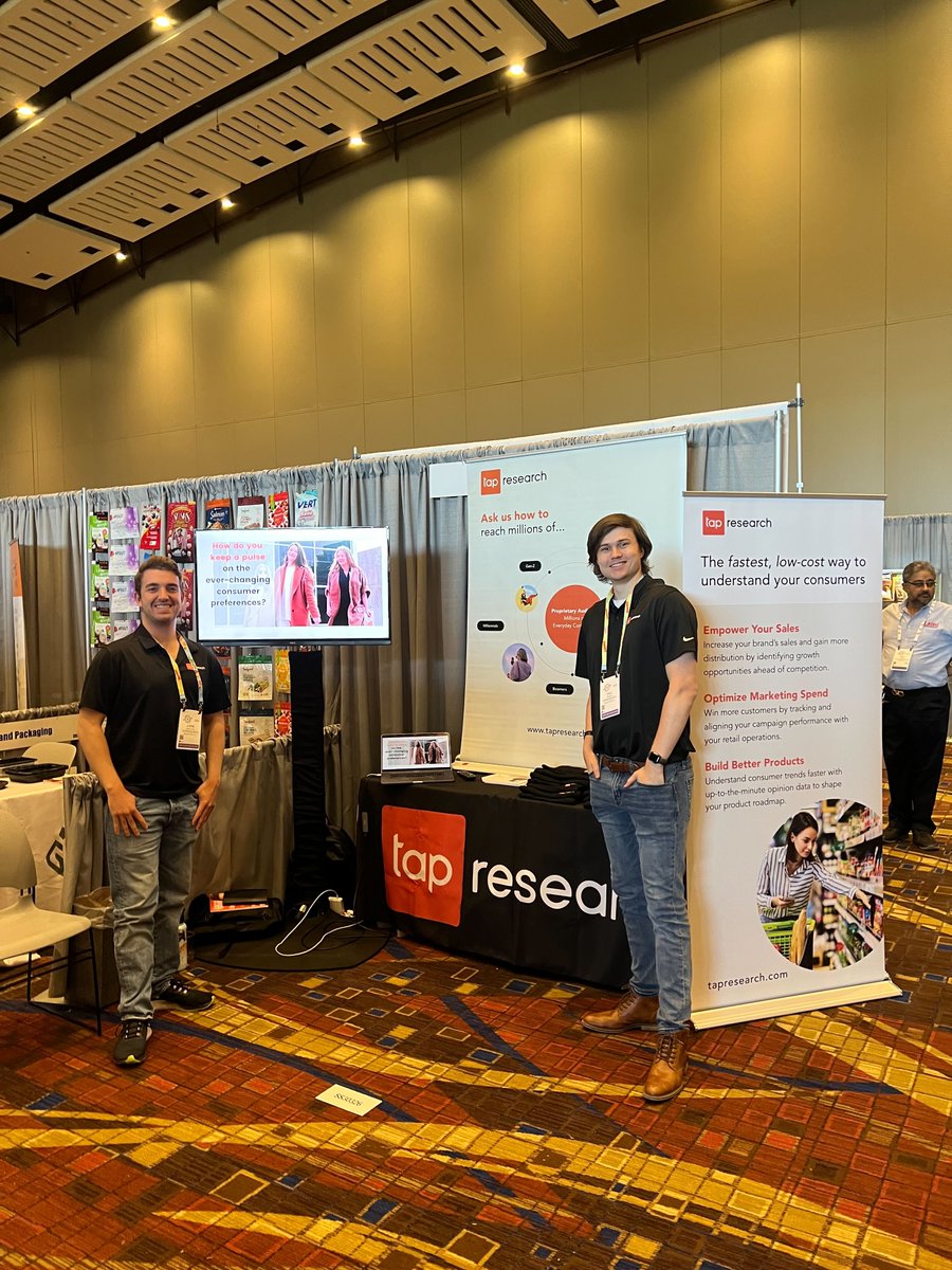 tapresearch's tweet photo. Our team is excited to meet you at the @SWEETSandSNACKS! Stop by the Supplier Showcase Booth 30326 to chat with us and grab some of our awesome T-shirts! Simply show them this tweet! #sweetsandsnacks https://t.co/lebwi2wZhp