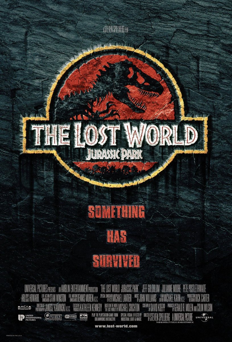 JurassicWorld's tweet photo. Happy 25th Anniversary to The Lost World: Jurassic Park! 🦖 https://t.co/gnJOmn6oIa