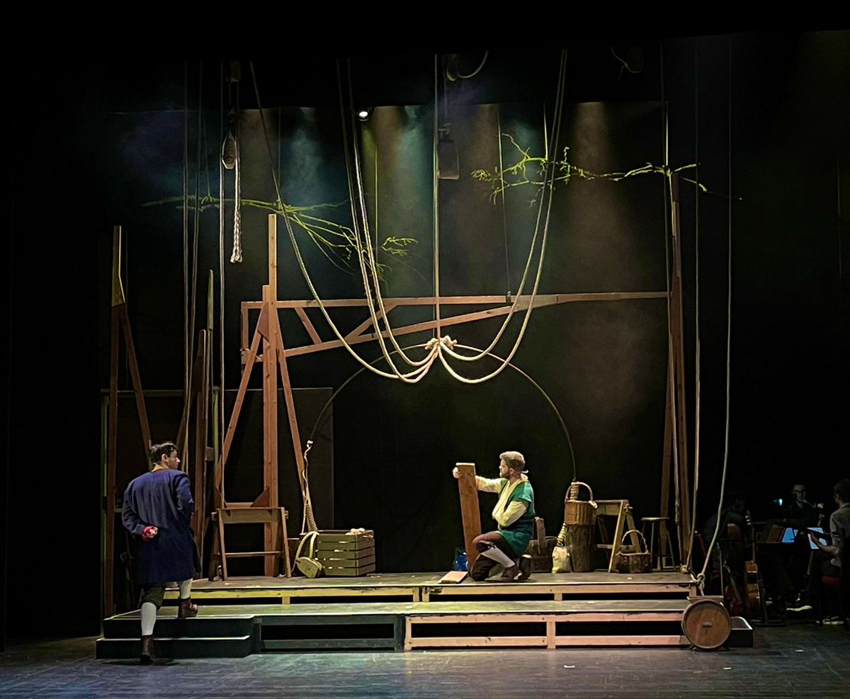 haylmitchell's tweet photo. First day back into reality always hits hard. 😢🥹

Had an amazing time working on The Crooked Spire Musical. 

This job has taught me that when your working with the right people, you can overcome anything.

3 weeks before my next venture starts! 

#memories ❤️ https://t.co/WCUGaHiDRW