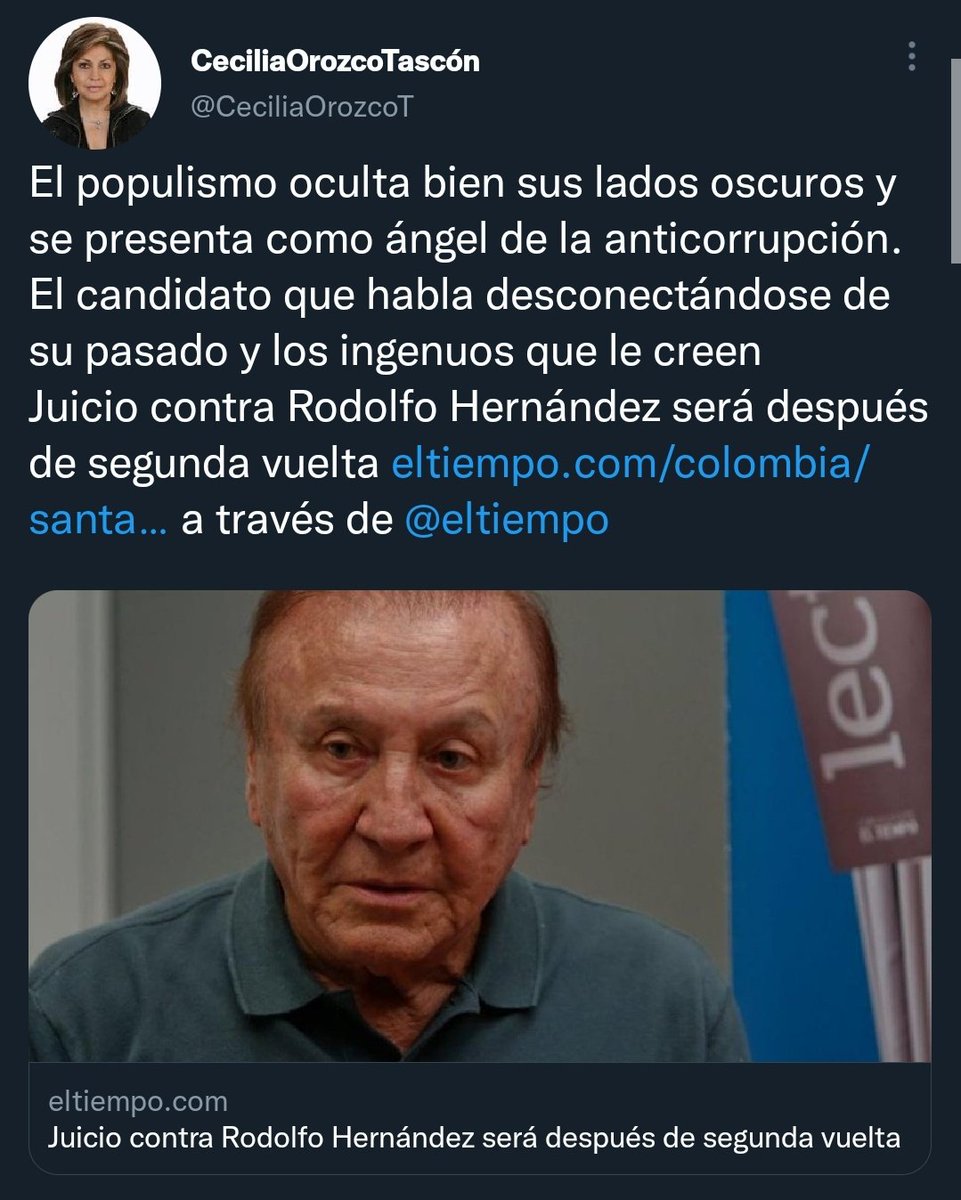 senorageek's tweet photo. @ingrodolfohdez Al corrupto no le gusta que le digan corrupto https://t.co/3QRdat0Lfn
