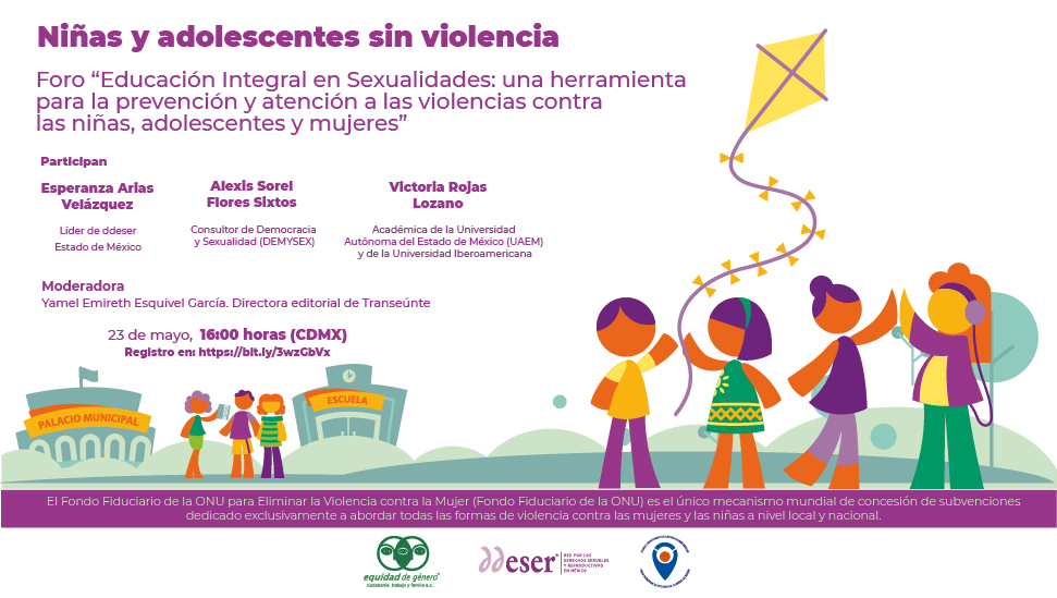 ¿Eres funcionariado y trabajas prevención/atención de #Violencias? Asiste: Foro Educación Integral en Sexualidades: una herramienta para la prevención y atención a las violencias contra las niñas, adolescentes y mujeres
📅#Hoy, 16-18 hrs.
Regístrate en: bit.ly/3wzGbVx