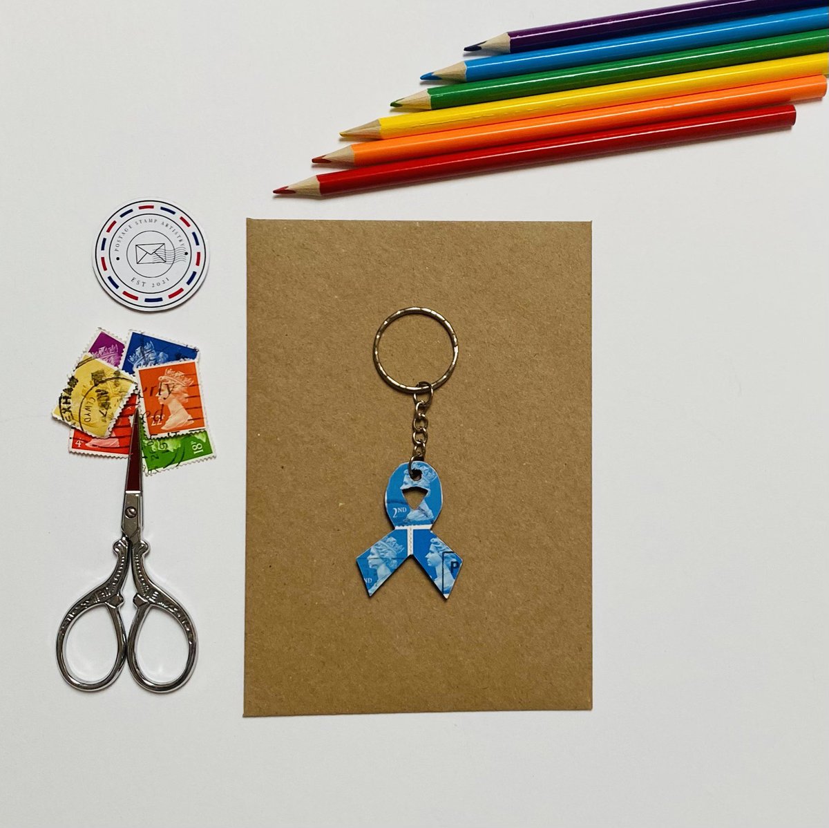 pstampartistry's tweet photo. Excited to share this item from my #etsy shop: Pick Your Cancer Keyring/Cancer Awareness Ribbon Keyring/Charity Donation Product/Handmade/Vintage Postage Stamp Keyring - Keyring https://t.co/FTGyAoB9OQ
#inbizhour #mhhsbd #craftbizparty #cancer #cancerkeyring #keyring #cancergift https://t.co/tUOwVxFBpL