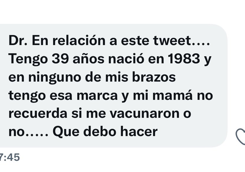 doctormacias's tweet photo. Los nacidos después de 1980 no tienen la vacuna de la viruela, pero eso no significa que deban aplicarla ahora pues no hay una emergencia internacional declarada. https://t.co/lz1iwl535e