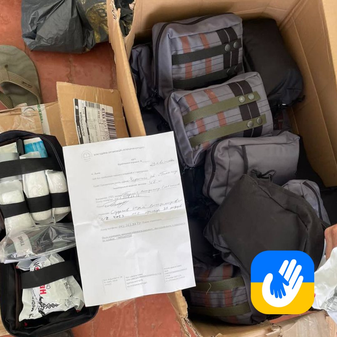 In the last two weeks, we assembled 1,400 individual first aid kits for Ukrainians who live in dangerous areas.

It’s still a drop in the ocean, but it helps us #SaveUkraine 🇺🇦

You can join, too! Find out more about the project and donate at palianytsia.com.ua/project/2