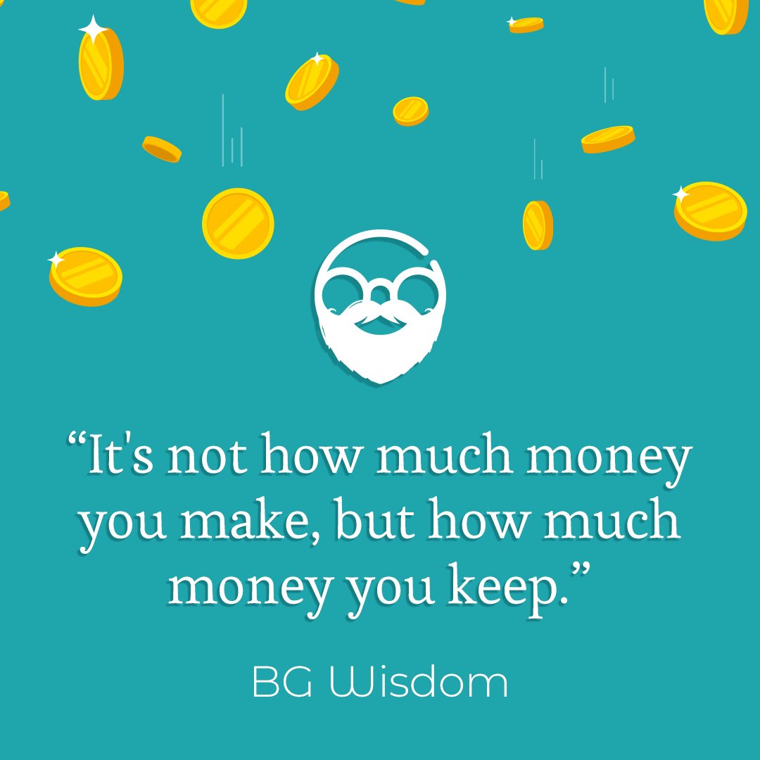 TheBillGenius's tweet photo. Some #BGwisdom to help you start your Monday off right! 🤑 https://t.co/4nMGEUyMzE