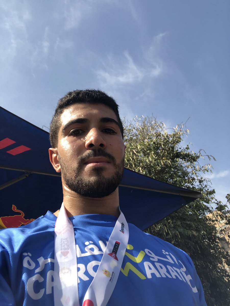iibrahimeladawy's tweet photo. Anything you wanted to know about yourself youโll get it in a marathon race #cairorunners #cairomarathon2022 https://t.co/O0fnB0Vuz8