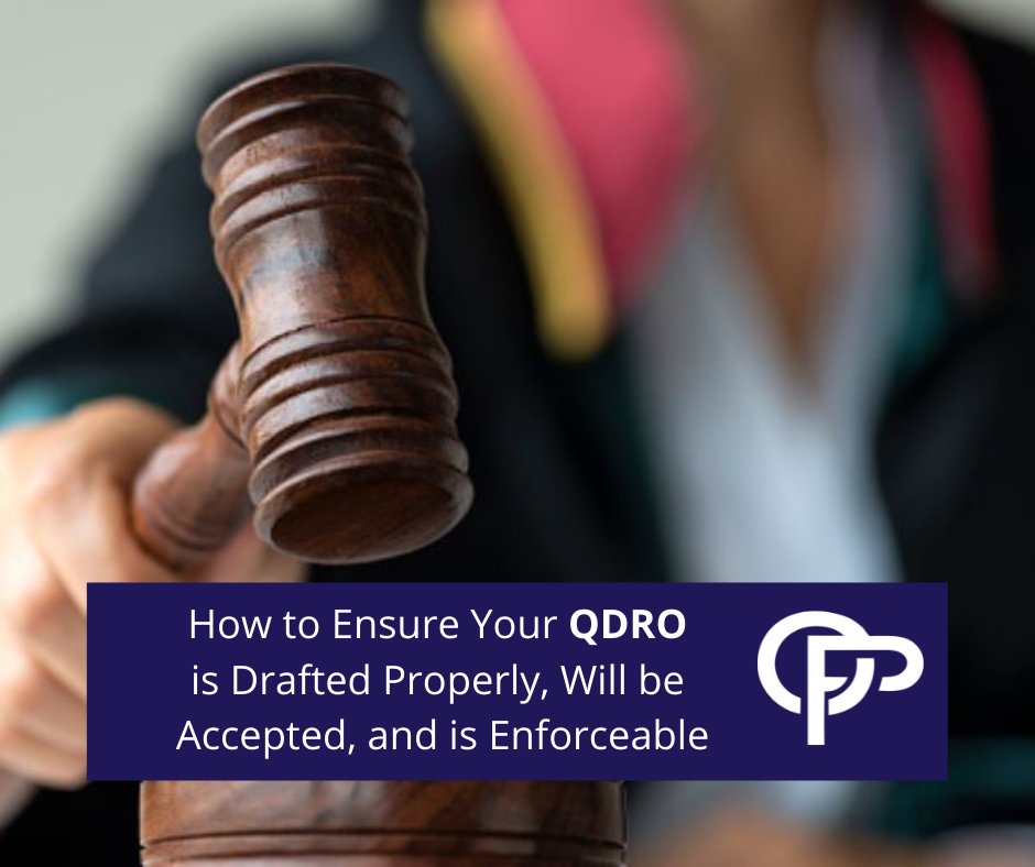 The process for dividing retirement benefits during or after a divorce is completed via a Qualified Domestic Relations Order ("QDRO"). It’s important to ensure your QDRO is properly drafted, and our latest blog post explains how you can do just that:
bit.ly/3sU5UXT