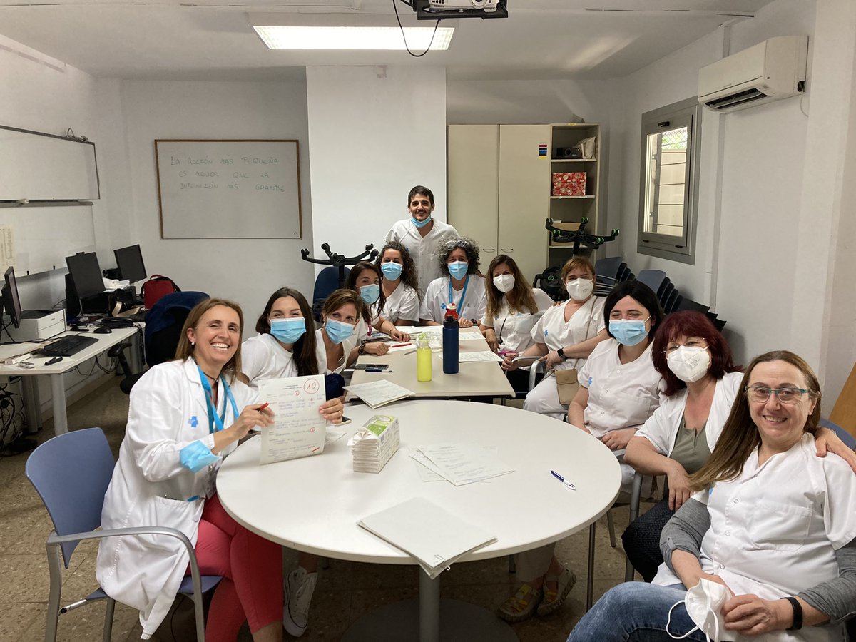 Ha sido un placer poder realizar formación a estas grandes profesionales durante todas estas semanas. Por una enfermería resolutiva y empoderada. CAP La Pau. @apicsbcn <a href="/icscat/">ICS. Generalitat</a> <a href="/noedemiguel/">Noemi</a> 
#GestioInfermeradelaDemanda
#GID 
#AraMésqueMaiPrimària