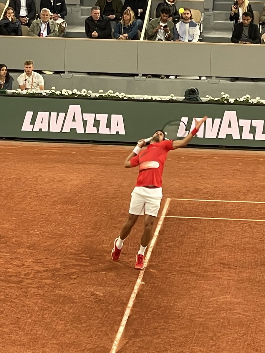 bharnone's tweet photo. Paris. May. Tennis. #RolandGarros #Djokovic https://t.co/Nq1bMH9UGA