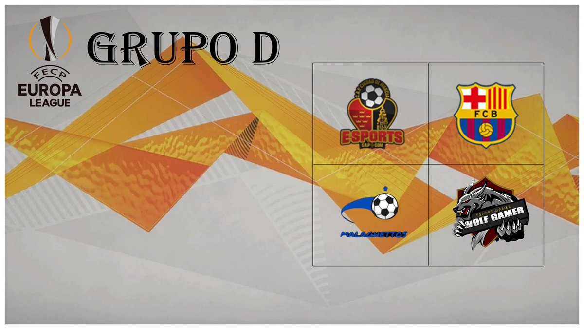 Nuestro grupo de la UEL de la @fecp_ps4, empezamos esta semana. A por todas en esta competición!!! #VAMOSMALAGHETTOS🔵