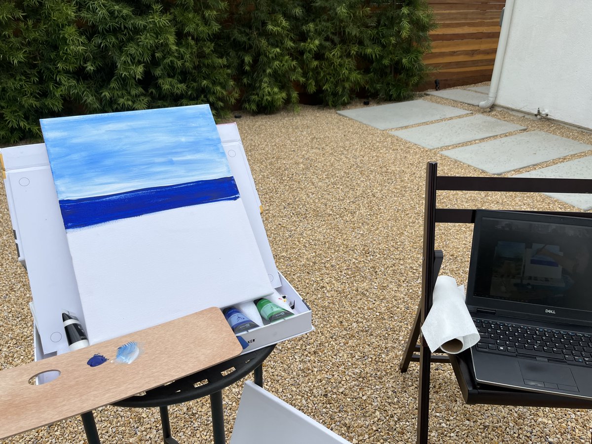 Miller_Kaplan's tweet photo. Last week, we celebrated the end of busy season with a little artistic flair. 
#ItsMoreThanJustNumbers #MillerKaplan #celebrate #painting #art #tax #busyseason https://t.co/JqnheB9WwH