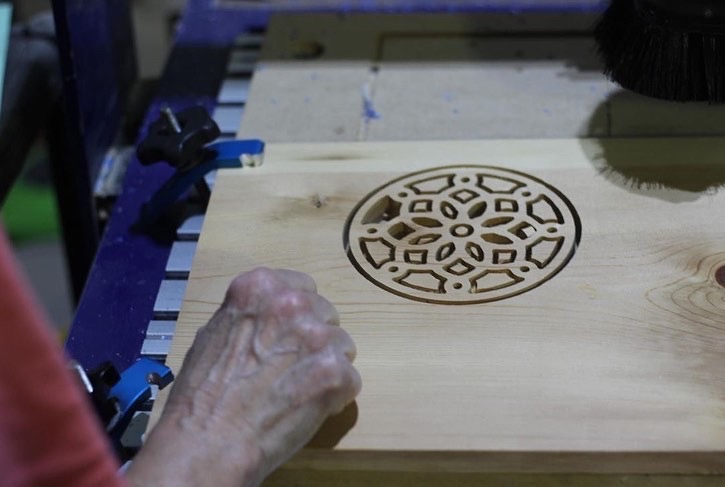 ShopBotTools (@shopbottools) on Twitter photo Meet Linda <a href="/757Makerspace/">757 Makerspace</a> - She made a wood trivet with <a href="/Vectric/">The Vectric Team</a> VCarve and cut a whole bunch of them on the ShopBot CNC. Lots to explore at 757! Virginia is for Makers! 👏
#shopbot #madeinusa #woodworker #designer #makers #makersgonnamake #makerspace #mondaymotivation Meet Linda <a href="/757Makerspace/">757 Makerspace</a> - She made a wood trivet with <a href="/Vectric/">The Vectric Team</a> VCarve and cut a whole bunch of them on the ShopBot CNC. Lots to explore at 757! Virginia is for Makers! 👏
#shopbot #madeinusa #woodworker #designer #makers #makersgonnamake #makerspace #mondaymotivation