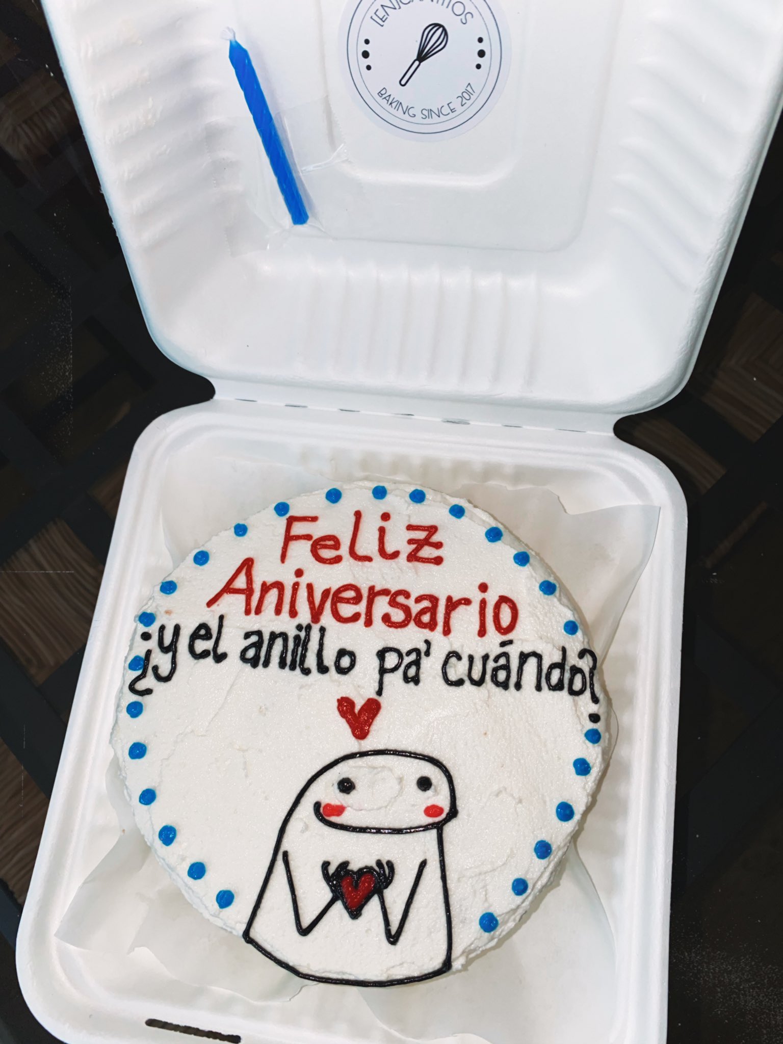 Flork Meme Cake