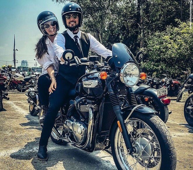 TriumphBMC's tweet photo. ayer el DGR más grande hasta la fecha, con una cantidad increíble de gente elegantemente vestida subiendo a bordo de su motocicleta.

a pesar de que el viaje haya terminado, todavía puedes donar hasta el 5 de junio. ¡Dirígete a @gentlemansride https://t.co/2FkGjpULXm
