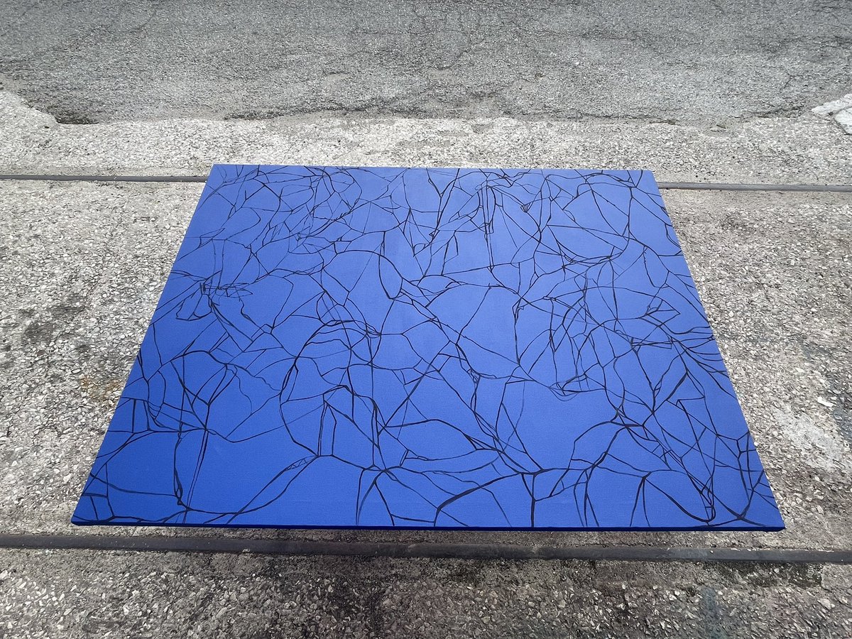 Sekai Machache (@sekaimachache) on Twitter photo Painting with Indigo pigment
Title: Ultramarine
#TheDivineSky continued
<a href="/SekaiMachache/">Sekai Machache</a>
More info at ๐๐พ
sekaimachache.com
And <a href="/AestheticaMag/">Aesthetica Magazine</a> article๐๐พ
tinyurl.com/Aesthetica-Theโฆ Painting with Indigo pigment
Title: Ultramarine
#TheDivineSky continued
<a href="/SekaiMachache/">Sekai Machache</a>
More info at ๐๐พ
sekaimachache.com
And <a href="/AestheticaMag/">Aesthetica Magazine</a> article๐๐พ
tinyurl.com/Aesthetica-Theโฆ