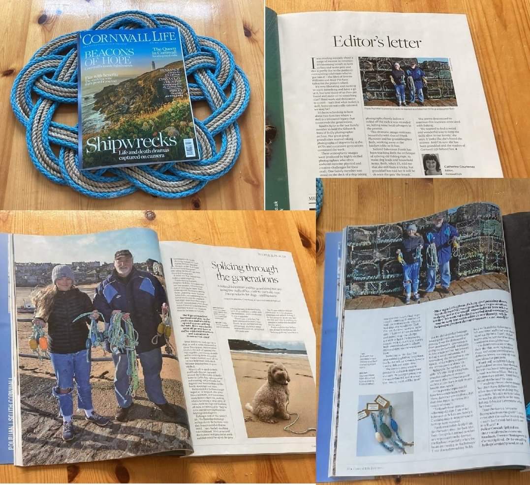 CornishSpliced's tweet photo. ... and we were bursting to tell her more.
Well, this is the resulting coverage and we cannot thank her enough!
THANK YOU TO EVERYONE AT @CornwallLifeMag!!!!
#FamilyBusiness #NewAdventure #FantasticMediaSupport #SpliceUpYourLifeβ€οΈ https://t.co/X3jCJV4e9O