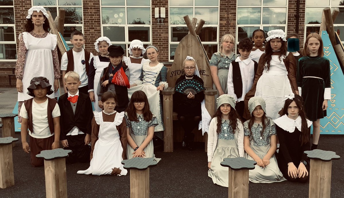 fairfieldnotts's tweet photo. Victorian Day in year 5. We arenโt usually this miserable but we know that long exposures on old cameras meant that people usually kept straight faces during photography sessions ๐ #5MR #enrichment #historybroughttolife https://t.co/ViZF9WIuQW