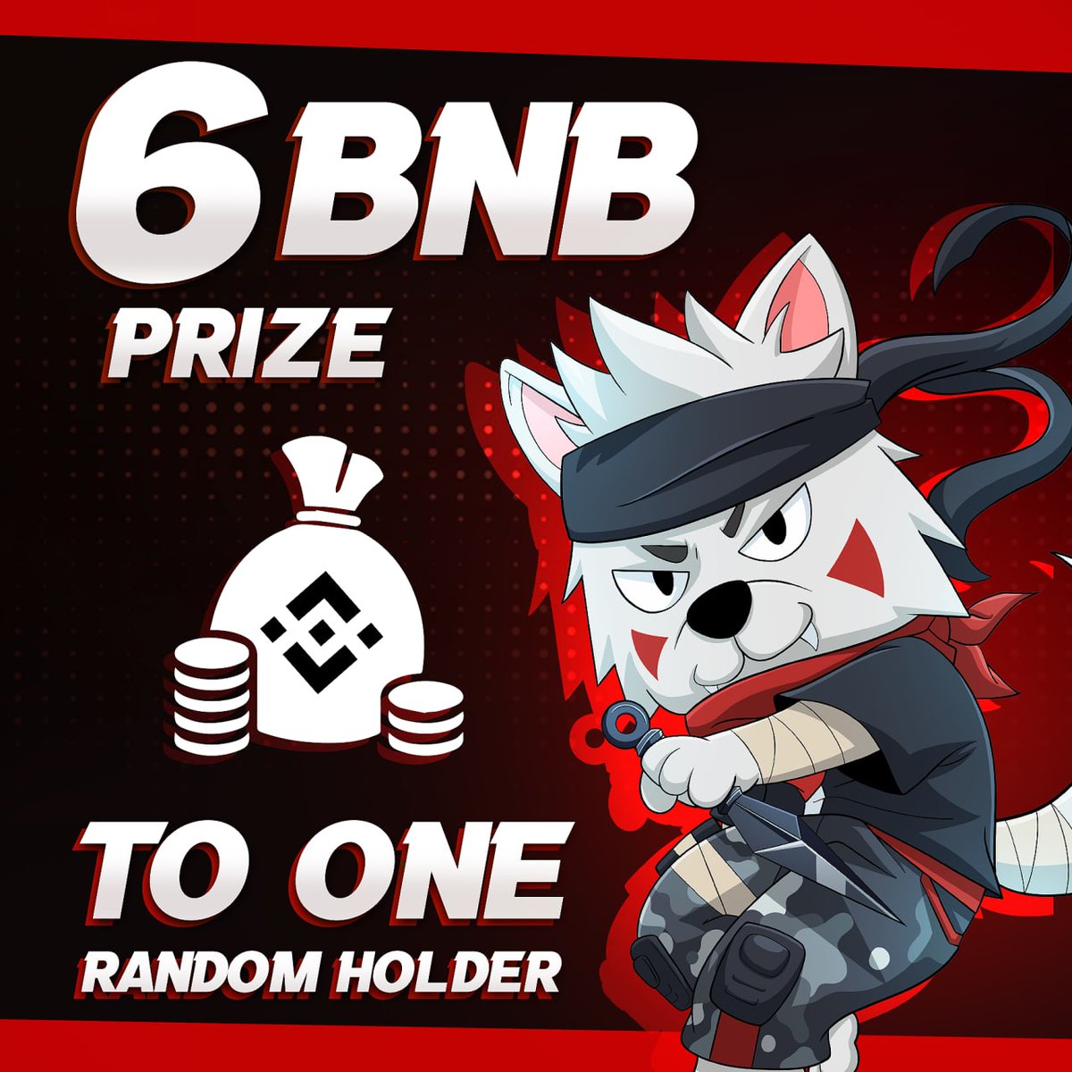 KibaInuWorld's tweet photo. 📢ATTENTION #KIBAKREW 

🚨TIME FOR ANOTHER GIVE AWAY 🚨

For the first chain that breaks 20m market cap we will selected one lucky $KIBA holder that will receive a 6 BNB REWARD!🥳

#KIBA #KIBAINU #KIBASTRONG #KIBARMY #BNB #ETH #CRYPTO #MEMECOIN #BTC https://t.co/xGz6R36j2s