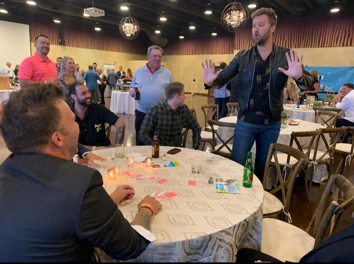 Hey <a href="/charleskelleyla/">Charles Kelley</a>, I'll be headlining The House of Cards in Nashville from May 30th to June 5th. If you're around, I'd love to fool you like I did at Brighter Days a couple years ago.