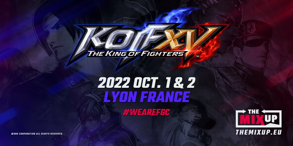 Get ready to confirm your Quick modes. The MIXUP shatters all expectations with #KOF joining the roster for the first time! 🔥 #TheMIXUP2022