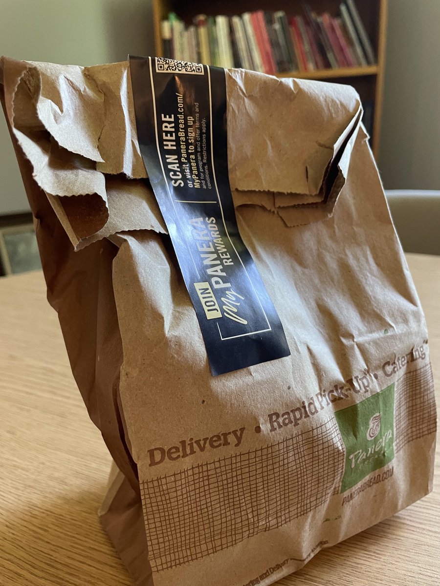 As if you needed an excuse to grab a delicious and healthy ⁦<a href="/panerabread/">Panera Bread</a>⁩ lunch…stop by and tell them you’re supporting today’s ⁦<a href="/Woodland50PTA/">Woodland Dist 50 PTA</a>⁩ fundraiser when you order! ⁦<a href="/Woodland50News/">Woodland District 50</a>⁩