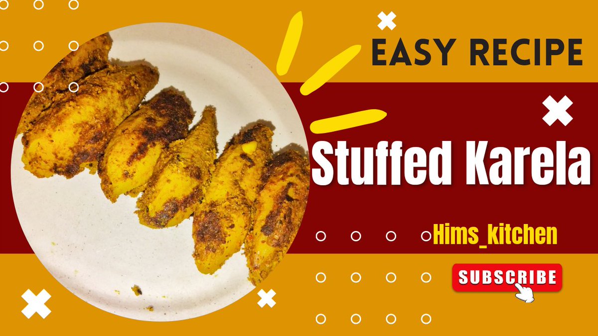 hims_kitchen's tweet photo. Stuffed Karela recipe
https://t.co/NSBuP4N6oI

#YouTube #CookingDiary #FoodieBeauty https://t.co/ufFnNbQWVX