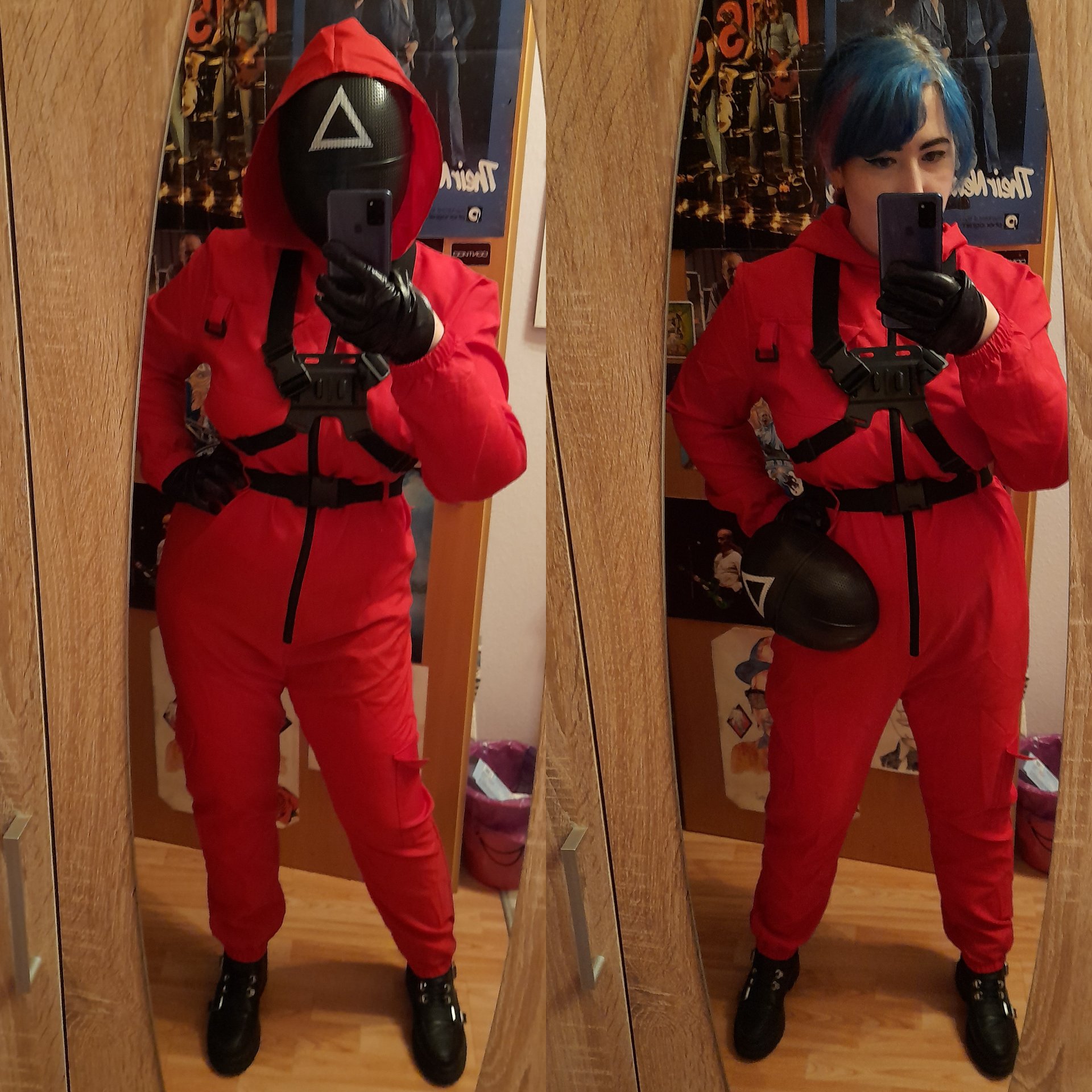 Sandy Misaki🏳️‍🌈 on Twitter: "You are disqualified. 🌚 __ I will have a  fake plastic machine gun to go with it. (Cosplay prop) And I have to wear  my Chest binder. 😂
