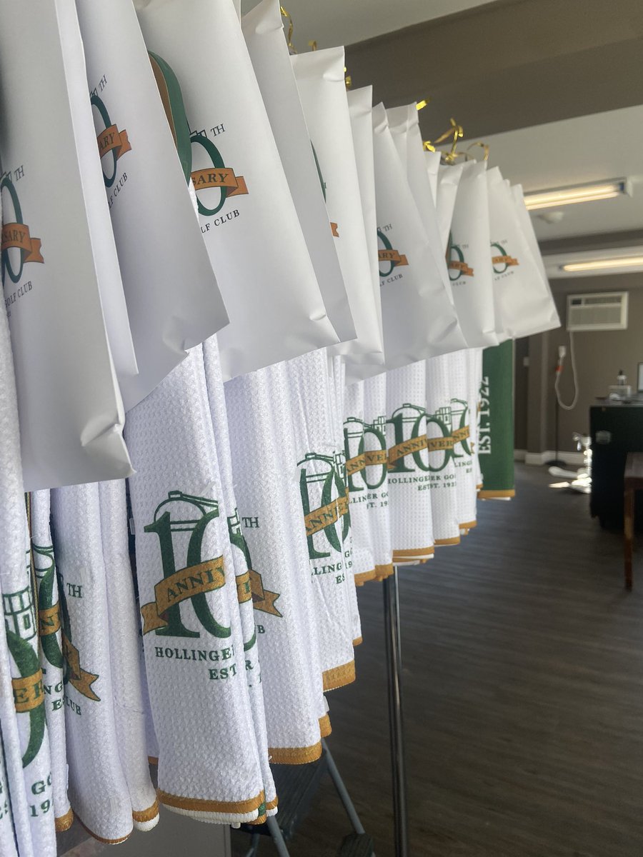 Our 2022 100th anniversary member tags and towels from <a href="/toweltag/">Towel Tag</a> are absolute 🔥🔥🔥

First wave of membership packages will be ready throughout the week!

#TheHollinger #Hollinger100th