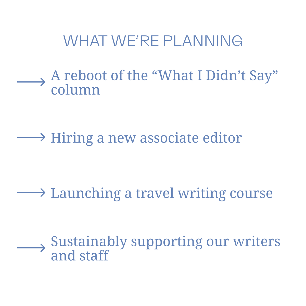 A 2022 highlight has been the launch of the #lettertoastranger anthology! And we have more dreams: growing our other columns, a workshop, translation projects, &amp; more! We're defining a new kind of travel writing. Help us out by donating to our fundraiser: offassignment.com/tooa