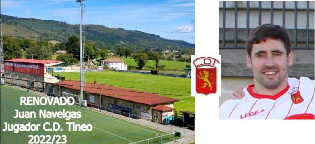 Tambien Juan Navelgas. 🧨

No podemos entender el Tineo de los últimos años sin su presencia, una temporada más Juan Navelgas va a formar parte de la plantilla del C.D. Tineo, calidad, experiencia y compromiso para el centro del campo.