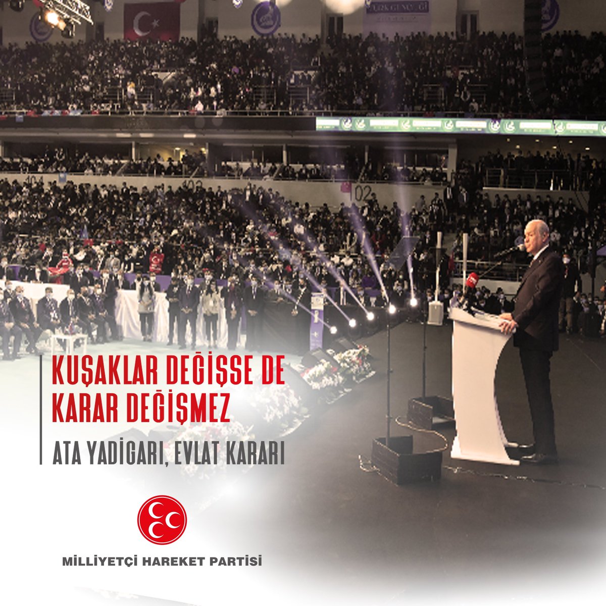 KUŞAKLAR DEĞİŞSE DE KARAR DEĞİŞMEZ
ATA YADİGARI, EVLAT KARARI