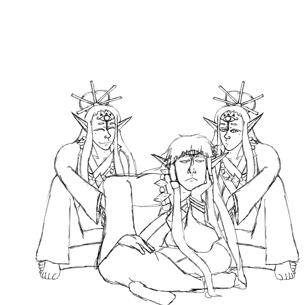 GalacticZyrus's tweet photo. Shee Vaneer, Shee Venath and Maz Koshia. https://t.co/jBE2OYHhVi