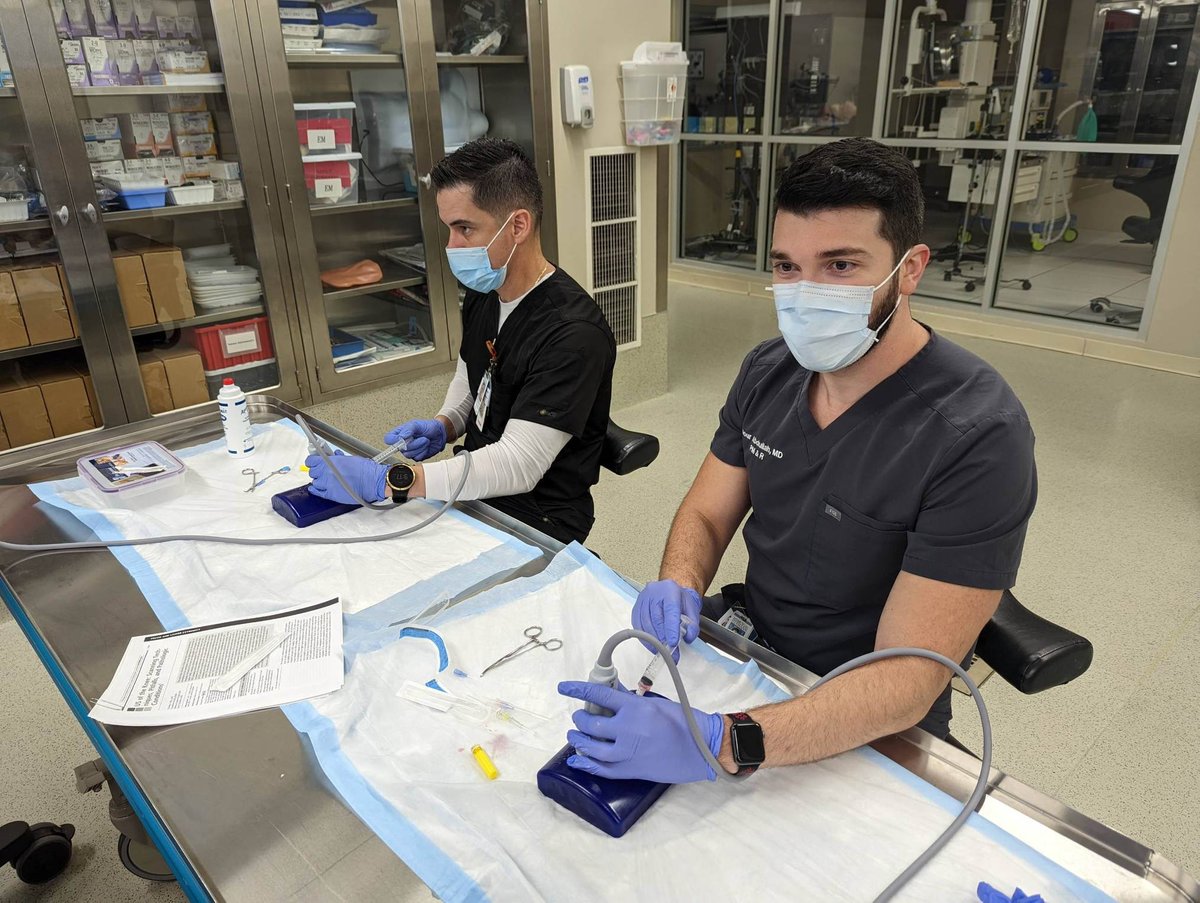 UTHPMR's tweet photo. @UTHPMR faculty Dr. Jason Chen, DO and Dr. Ajai Sambasivan, MD hosted an awesome workshop last week @McGovernMed Procedural Skills lab  #InterventionalPain #SportsandSpine #FluoroShots #UltrasoundShots #PhysiatryGME #MusculoskelalMedicine #Physiatry #MedEd #MedEdTwitter https://t.co/qOI6jmzxGU