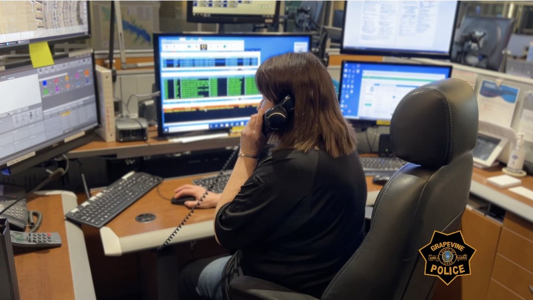 GrapevinePolice's tweet image. Grapevine 9-1-1 dispatchers are now among the highest paid in all of north Texas. A new 21.5% pay increase just took effect for current employees and new hires, along with a new job title. Meet some of our team in this new video: bit.ly/3yU7sVI